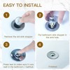 Bathroom Sink Drain Stopper, Pop Up Bathtub Sink Strainer with