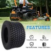 24×12-12 Tubeless Tire - 6PR-24x12.00-12 Lawn Mower Tubeless Tires