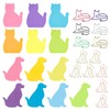 13 Pieces 390 Dog and Cat Notes, 13 Pieces Animal
