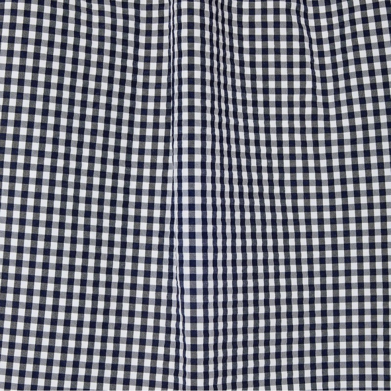 JAJU Seersucker Check 5-Length Lounge Pants_Light Navy