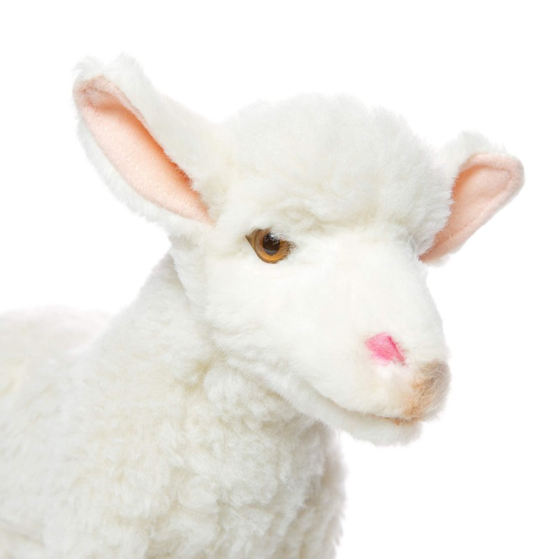 HANSA White Lamb 4 Paws Soft Toy 28cm