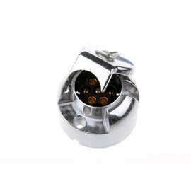 R.P.H. - 7-Pin Trailer Socket Metal 12 V