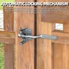 Garden Gate Latch, Garden Gate Latch, Self-Locking Lock with Screws,
