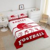 Erosebridal American Football Comforter Full Size,Football Bedding Sets for Kids