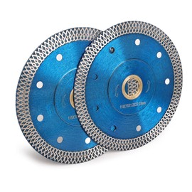 2Pcs/Lot Tile Blades 4.5" Super Thin Diamond Porcelain Blade for Granite Marble Ceramic Tile Brick