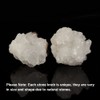 JIC Gem 4 Pack Crystal Stone Cabinet Knobs Quartz Geode