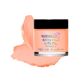 Maproderm Universal Color Pomade 11 Salmón. Aplicarlo como sombra, delineador para ojos, cejas, labial y rubor.