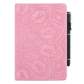 TIPOYOROO for Lenovo Tab P11 2nd Gen/Xiaoxin Pad Plus 2023 11.5" TB350FU/TB350XU PU Leather Folio Stand Cover Shell with Card Pocket Pen Holder for Xiaoxin Pad Plus 2023 11.5 inch Mandala - Pink