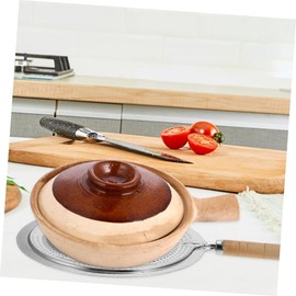 GRIRIW 3Pcs Handle Insulation Pads Heat Resistant Kitchen Tabletop Cushions for Pots Pans Coffee Mats Smooth Edges