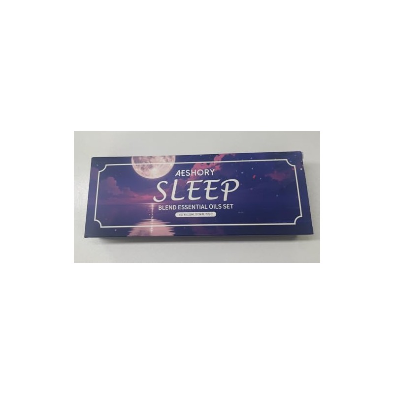 Aeshory Aeshory 6 x 10ml Sleep Essential Oils for Diffusers