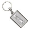 Saint Christopher – Silver Keyring of the Patron Saint of