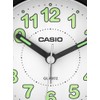 CASIO 10501 TQ-228-1D - Analog Alarm Clock Black, Black/White, analog