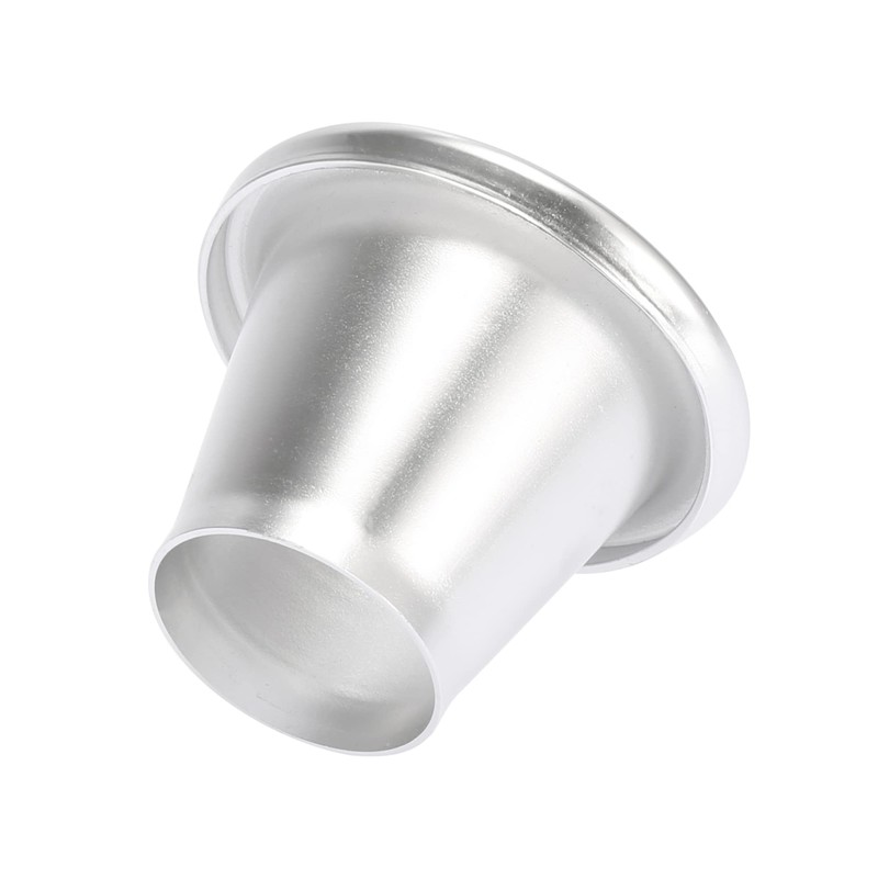 X AUTOHAUX 2 Inch Neck Aluminum Bellmouth Velocity Stack Adapter