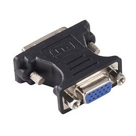 Hama DVI/VGA - cable interface/gender adapters (DVI-I, VGA, Male/Female, Black)