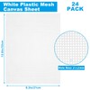 LDXDRU 24 Pack 21 x 32cm Plastic Mesh Sheets for