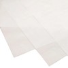50 White 9x10 in Rectangle Pre-Cut Wax Paper Wrappers Food