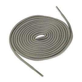 1 Pair Collonil Laces, Chord, Round, Thick, Diameter 3 mm, Various Lengths and Colours - dark grey, size: 100