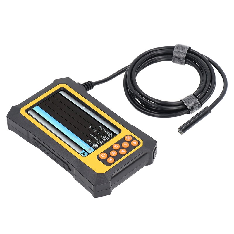 Endoscope 8mm Lens 4.3in LCD Screen Borescope Camera IP67 Waterproof