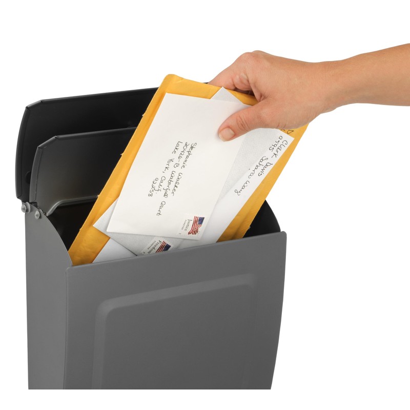 Architectural Mailboxes Aspen™ Locking, Vertical Wall-Mounted Mailbox for Outside, Modern