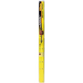 Wilson Antenna 305-493 T2000 Series Red Mobile CB Trucker Antenna with 5" Shaft, AM|FM Ready CB Radio Antenna