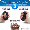 LiteButElite Grip Strength Trainer Kit - Effective Forearm Strengthener for