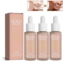 Unbranded 60ml Zeria Drops Sunless Tanning Drops Natural Boost Melanin Enhancing Skin Tone - 3*Bottle (Drops)
