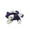 CFCLLBR #1676 Mini Pet Toys Purple Collie Dog Animal Figure