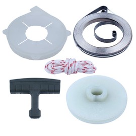 Starter Pulley Recoil Spring Cover Rope Kit For HUSQVARNA 272 268 61 266 Chainsaw Parts 503102405, 501520402