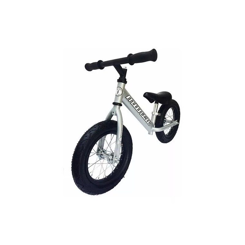 Monzó Balance Bike, Bicicleta De Balance, Bici Sin Pedales Plata
