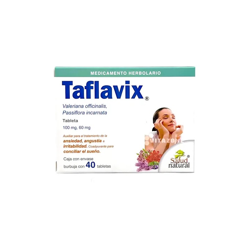 Taflavix Valeriana Y Pasiflora Ansiedad Conciliar Sueño
