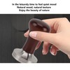 Coffee Tamper with Wooden Handle Easy To Operate Outstanding Extraction