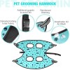 Ateson New Ateson Dog Grooming Hammock Pet Harness with Nail