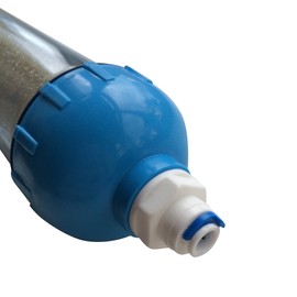 Finest-Filters Compact Reverse Osmosis RO Unit DI Deionisation Add On Stage with Resin, Tubing and Clips.