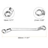 sourcing map Offset Extra Long Box End Wrench 18 x