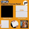 GENE4GLORY DIY Magnetic Whiteboard 12 Set for Refrigerator, Wall, and