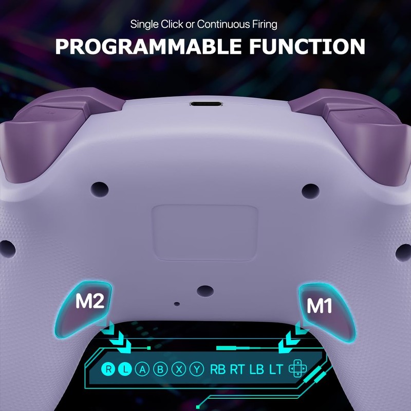 Wireless Switch Controller for Switch/Switch 2/Lite/OLED/PC Controller with 2.4G Adapter,