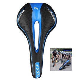 Linian Bicycle Saddle, Bicycle Seat with Shock Absorbing and Breathable, Gel Comfortable Hollow Ergonomic Bicycle Seat Touring Saddle for Men Women for Road Bike / Mountain Bike