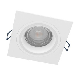 EGLO connect.z Smart-Home LED Recessed Spotlight, Carosso-Z, ZigBee, App and Voice Control, Alexa, Light Colour (Warm White/Cool White), RGB, Dimmable, Aluminium Recessed Spotlight, Matte White, 9.3