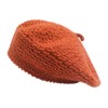ZLYC Women Cable Knitted Berets Braided Baggy Beanie Winter Wool