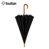 SoulRain 16 Ribs 48" Stick Umbrella Auto Open Solid Color