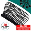 Bungee Cords Set of 20 Pieces – 6 Inch Multifunctional