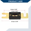Hihaha 30A ANL Fuses for Car/Car/PU Leather / 1Pcs Black
