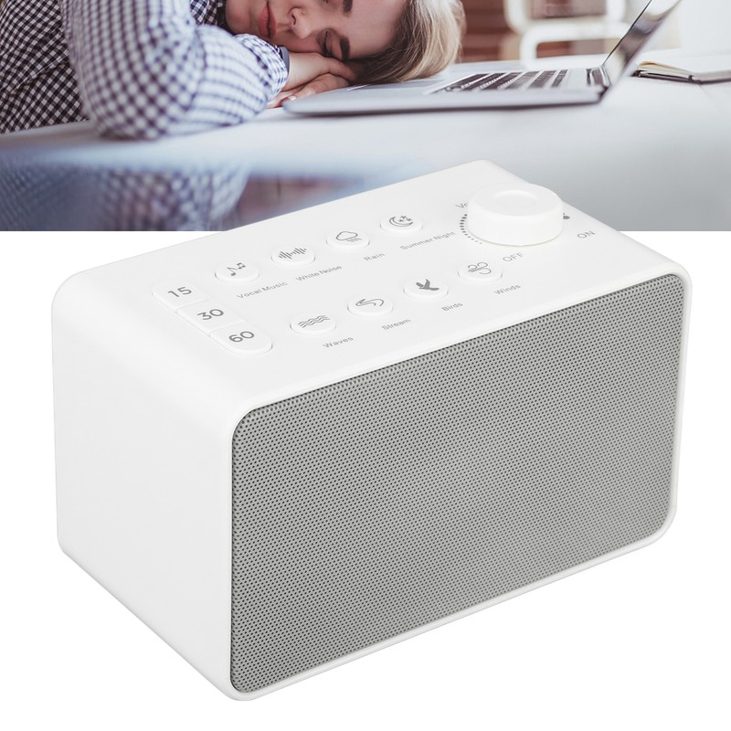 S16 White Noise Machine USB Rechargeable Portable Sound Machine with