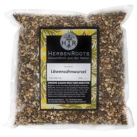 Dandelion Root 500 g • "Liver" • Dandelion Tea • Dried and Cut • First Choice • High Active Ingredient Content • Similar to Swedish Herbs • HerbsnRoots