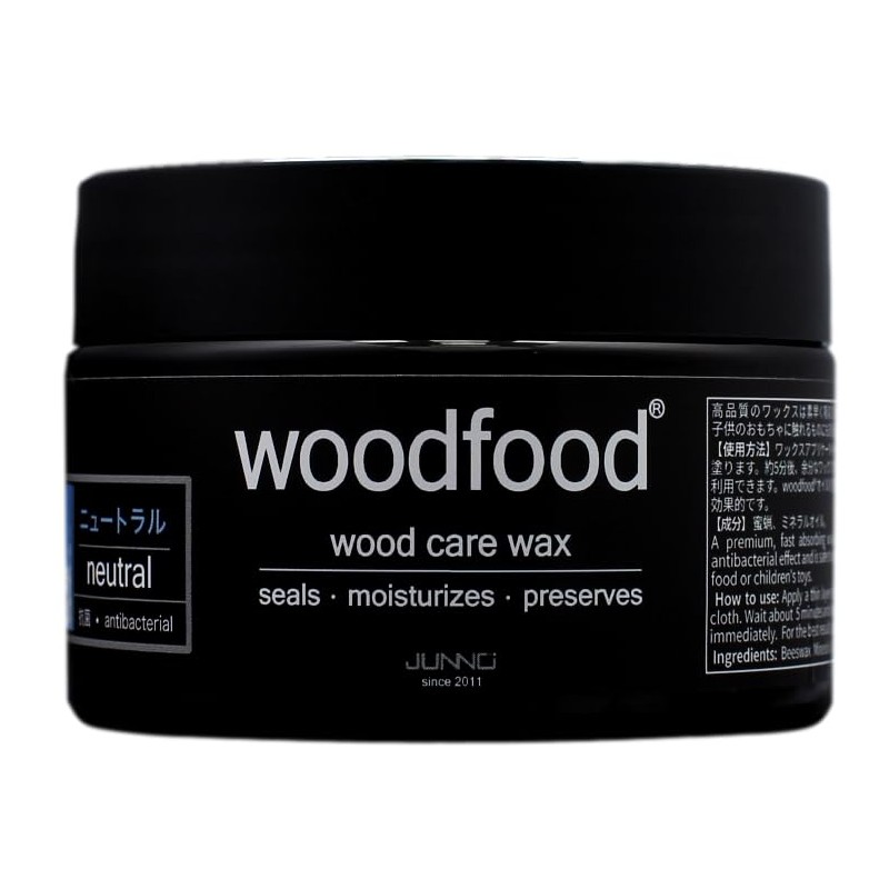 100% Natural Additive Free Woodfood Wood Beeswax Neutral/Unscented (Full Care