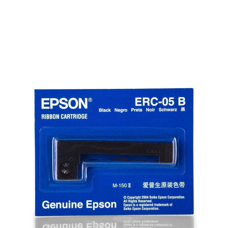 Epson ERC 05B - Print ribbon - 1 x black