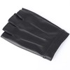 Fingerless Leather Men's Half Finger Gloves Men's Leather Non-Slip Motorcycle