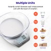 Báscula Digital Cocina con Temporizador, Bascula para Cafe 0.1g/2kg