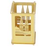 Metal Pen Holder Multifunctional Easy Assembly Glossy Golden Surface Plating
