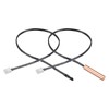 sourcing map Temperature Sensor Probe 5K Epoxy and Copper NTC